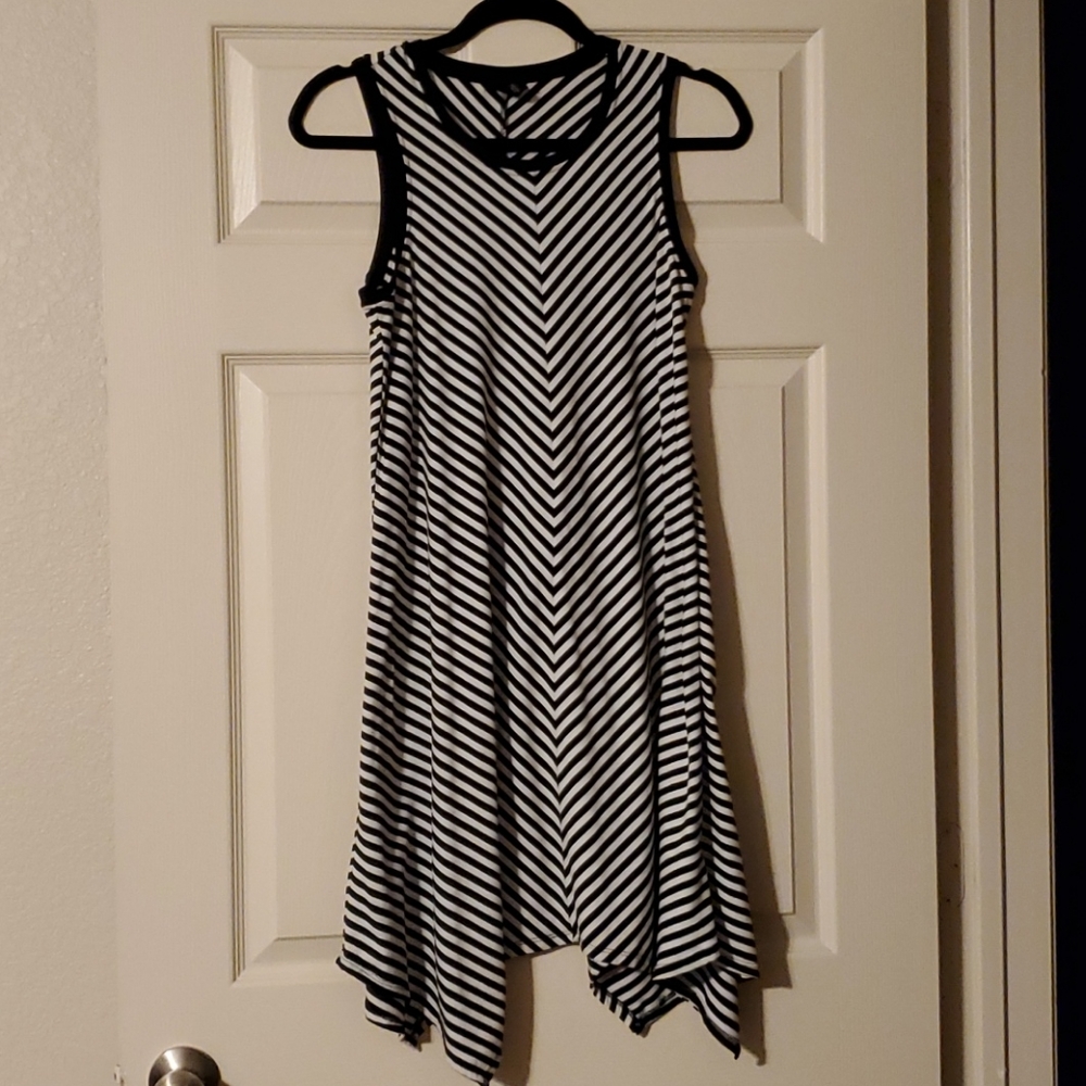 Mossimo Maternity summer dress, Black/white Small